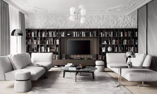 客廳電視背景墻加塊板，瞬間高級又實用了